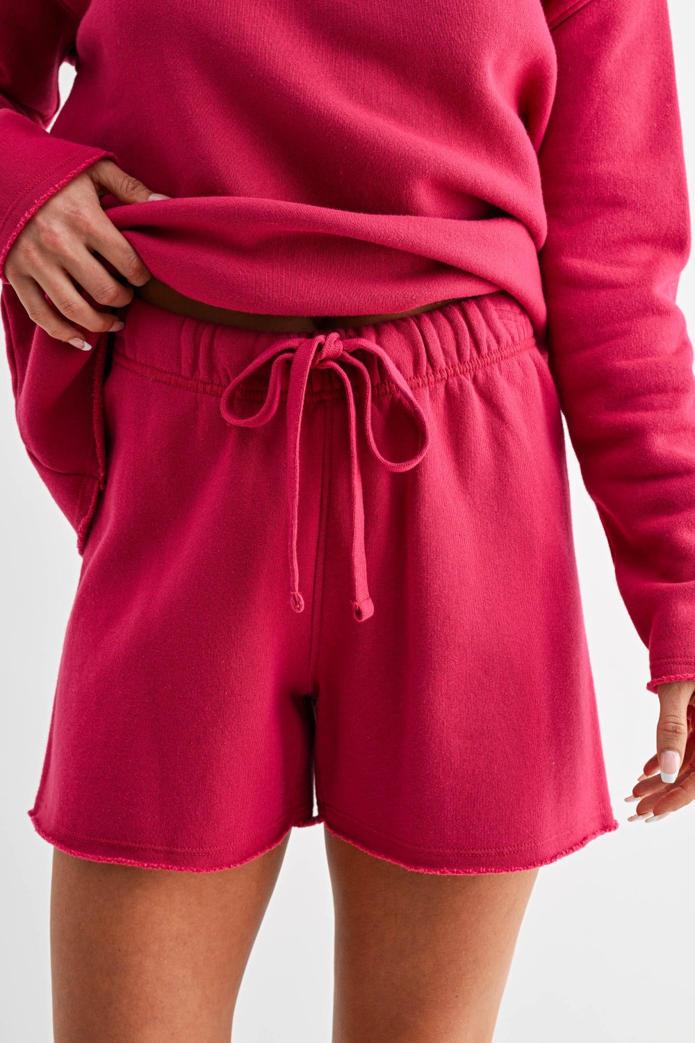 Malibu Vintage Edge Mid-Rose Shorts