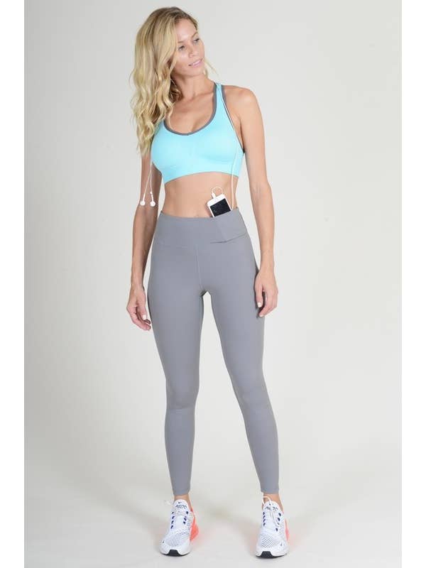 Active Wear Leggings w/ Hidden Pocket