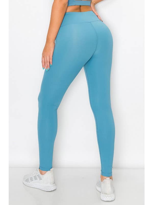 Active Wear Leggings w/ Hidden Pocket