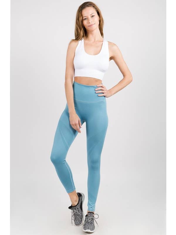 Active Wear Leggings w/ Leg Detail