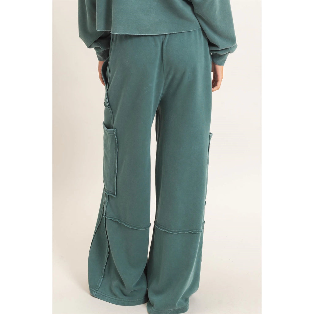 Mineral Wash Cargo Pocket Joggers