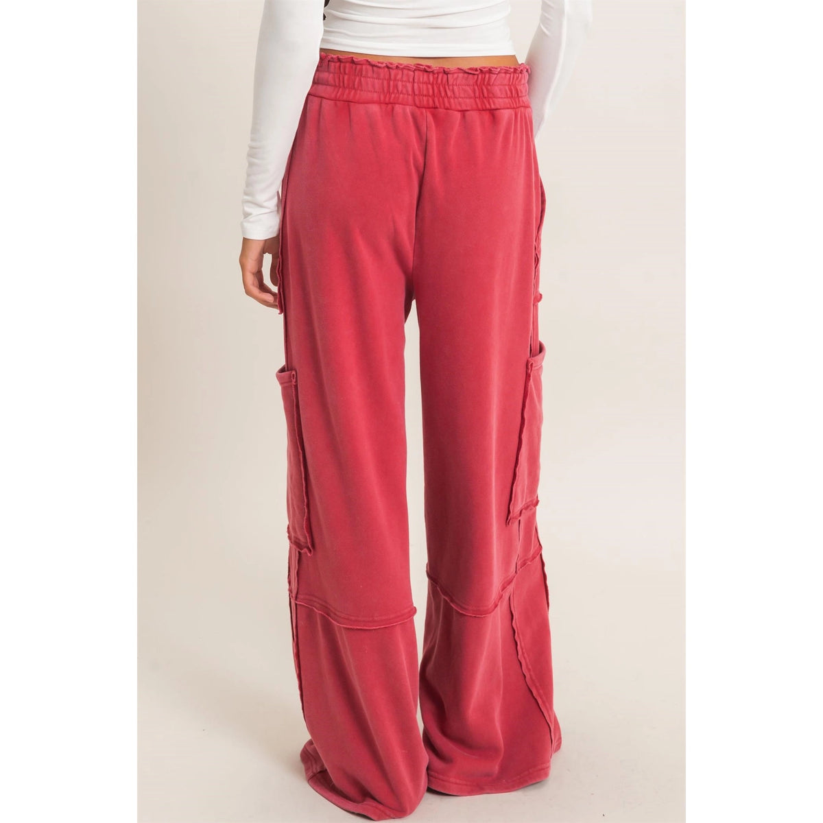 Mineral Wash Cargo Pocket Joggers